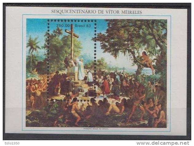 Brazil 1983 - Mi Block 51 - Art  Painting - MNH - Ungebraucht