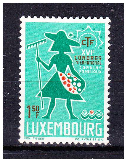 LUXEMBOURG  1967 ,  C T F Congress   ,  Y&T  #  707  , Cv  0,30  E , ** M N H , V V F - Unused Stamps