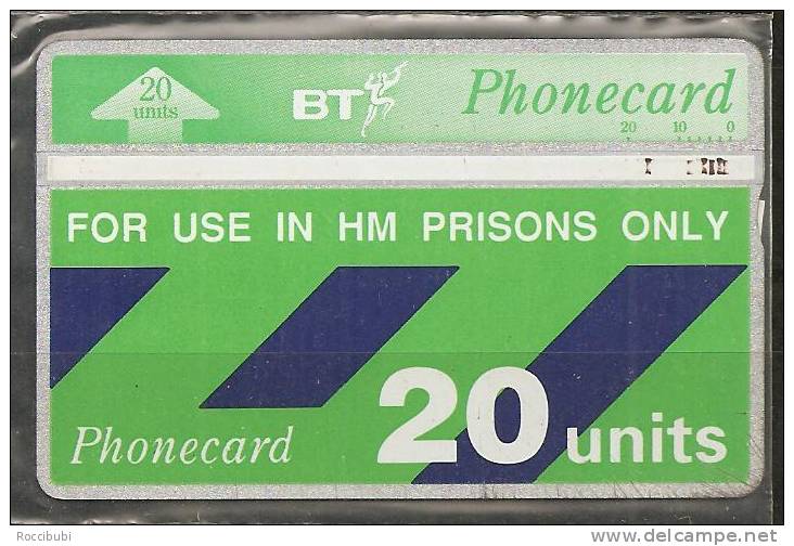 GROSSBRITANNIEN " PRISON-CARD " - Gevangenissen