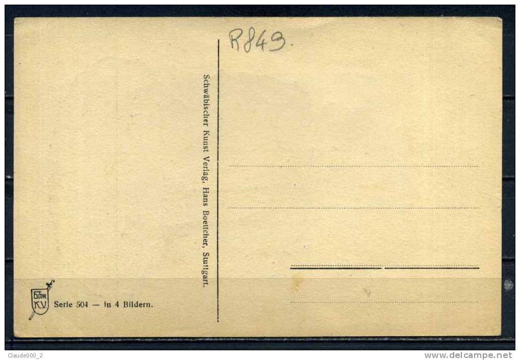 CARTE Signée Hans BOETTCHER . Voir Recto Verso .       ( R849 ) - Boettcher, Hans
