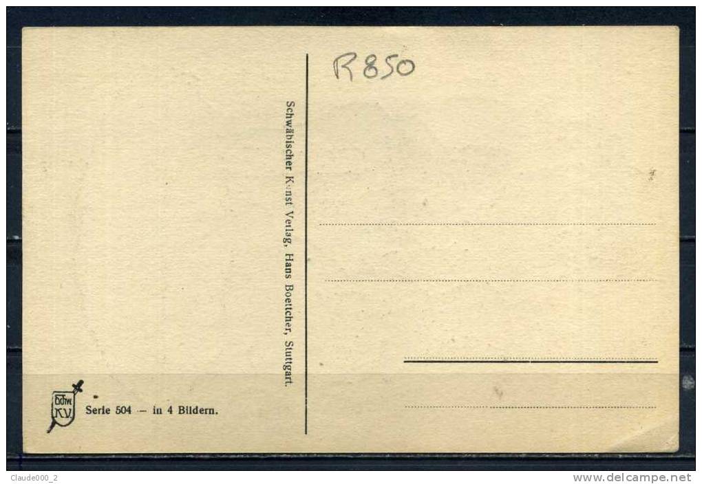 CARTE Signée Hans BOETTCHER . Voir Recto Verso .       ( R850 ) - Boettcher, Hans