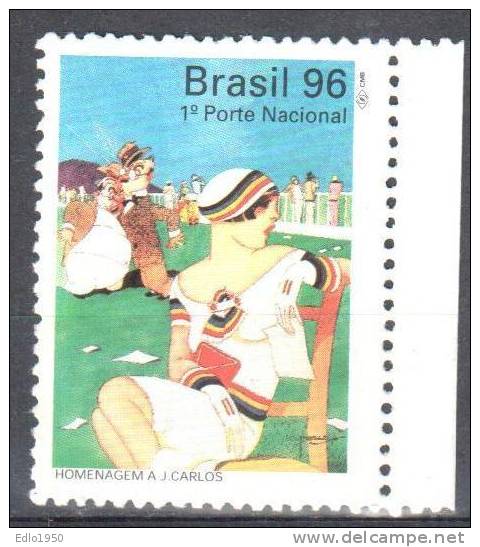 Brazil 1996- Mi 32728 - Art - MNH - Unused Stamps