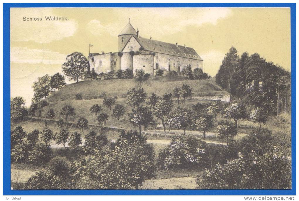 Deutschland; Waldeck; Schloss; 1912 - Waldeck