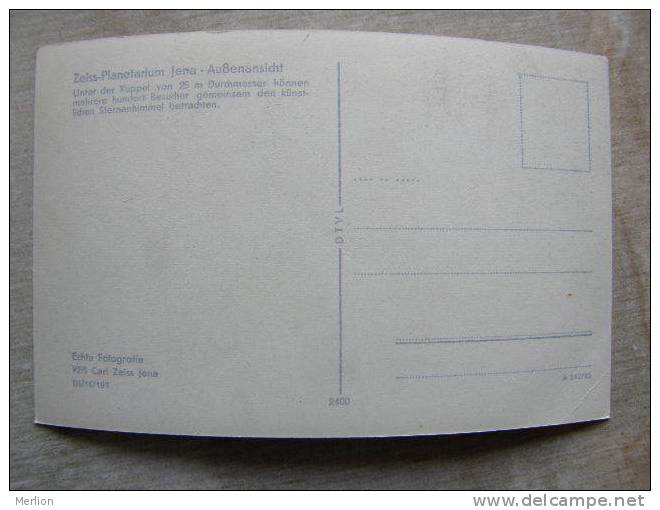 Jena - Zeiss Planetarium      D95516 - Sterrenkunde