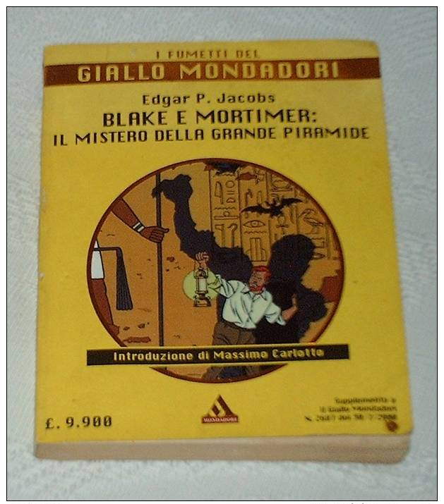 Blake E Mortimer: Il Mistero Della Grande Piramide Di Edgar P. Jacobs - Altri & Non Classificati