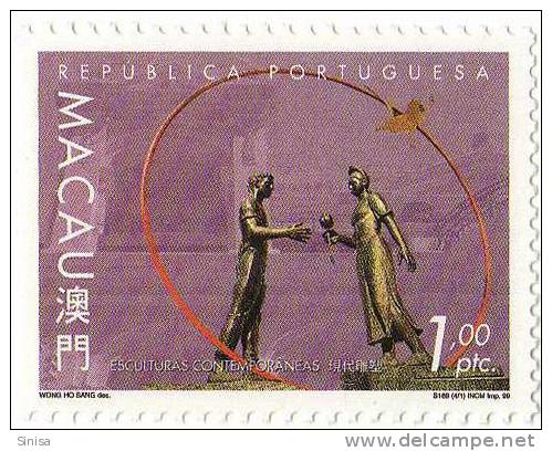 Macau / Art / Sculptures - Unused Stamps