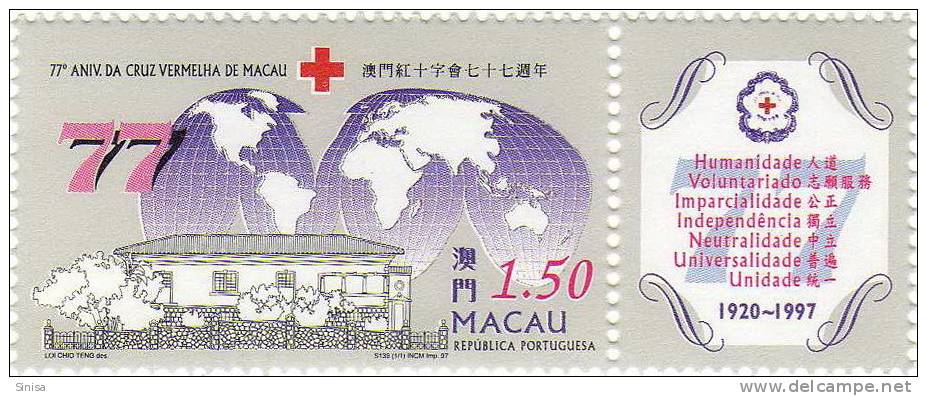 Macau / Red Cross / Humanitary - Nuevos