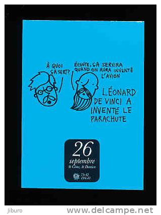 Humour Léonard De Vinci Et Le Parachute //  BIM 1/B1-2 - Otros & Sin Clasificación