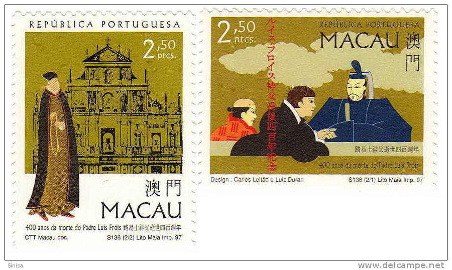 Macau / Religion / Padre Luis Frois - Nuevos