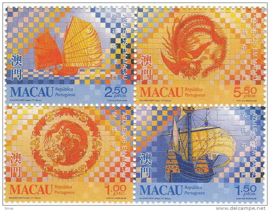 Macau / Voyages / Exploration Of Macau - Unused Stamps