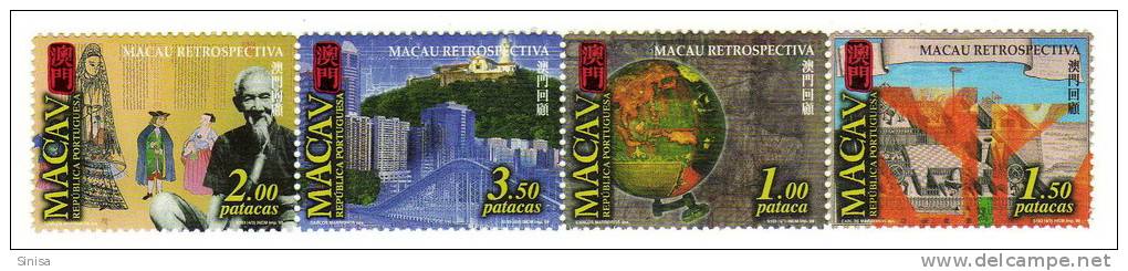 Macau / History / Macau Retrospective - Unused Stamps