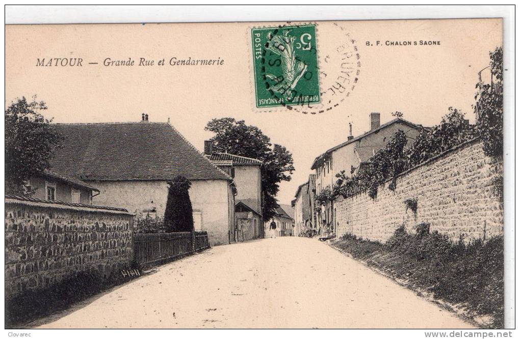 MATOUR "Grande Rue Et Gendarmerie" - Other & Unclassified