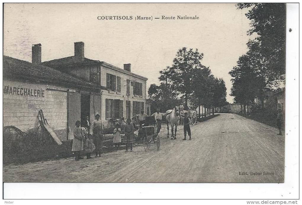 COURTISOLS - Route Nationale - Courtisols