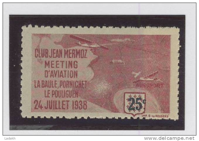 VIGNETTES # MEETING AVIATION # CLUB MERMOZ # 1938 # LA BAULE - PORNICHET - LE POULIGUEN - Luchtvaart
