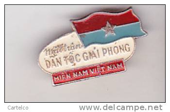 Vietnam Old Pin Badge -  Communist Badge - National Liberation Front - Autres & Non Classés