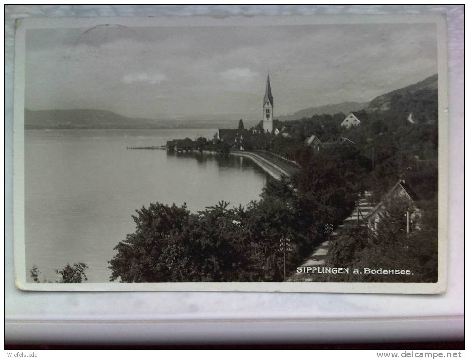 SIPPLINGEN A. Bodensee 24.5.1937 Nach Thum / Erzgebirge - Stockach