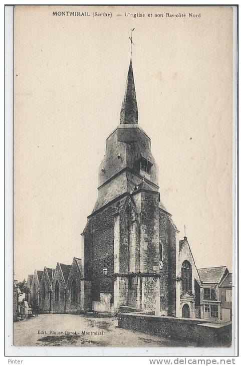 MONTMIRAIL - L'Eglise Et Son Bas-côté Nord - Montmirail