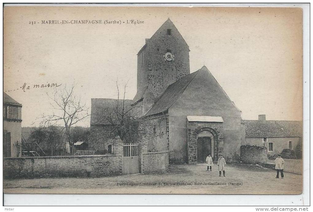 MAREIL EN CHAMPAGNE - L'Eglise - Autres & Non Classés