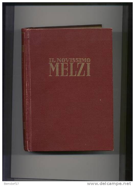 DIZIONARIO ITALIANO SCIENTIFICO MELZI 2° VOLUME - Woordenboeken
