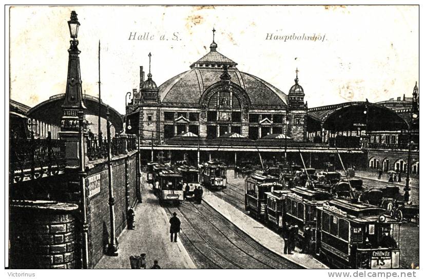 HALLE D. S;  Hauptbahnhof - Halle (Saale)