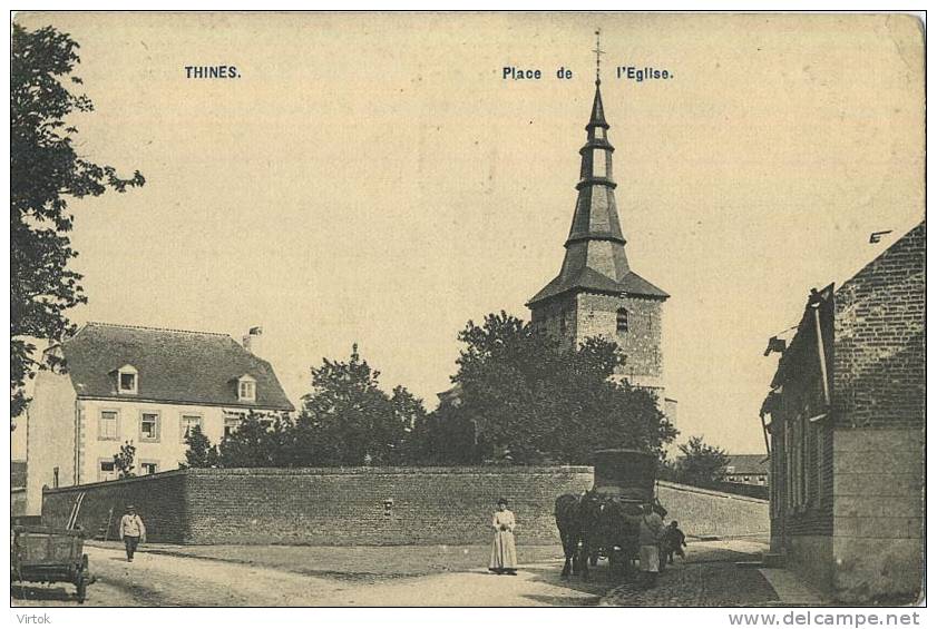 Thines :  Place De L'église - Sonstige & Ohne Zuordnung