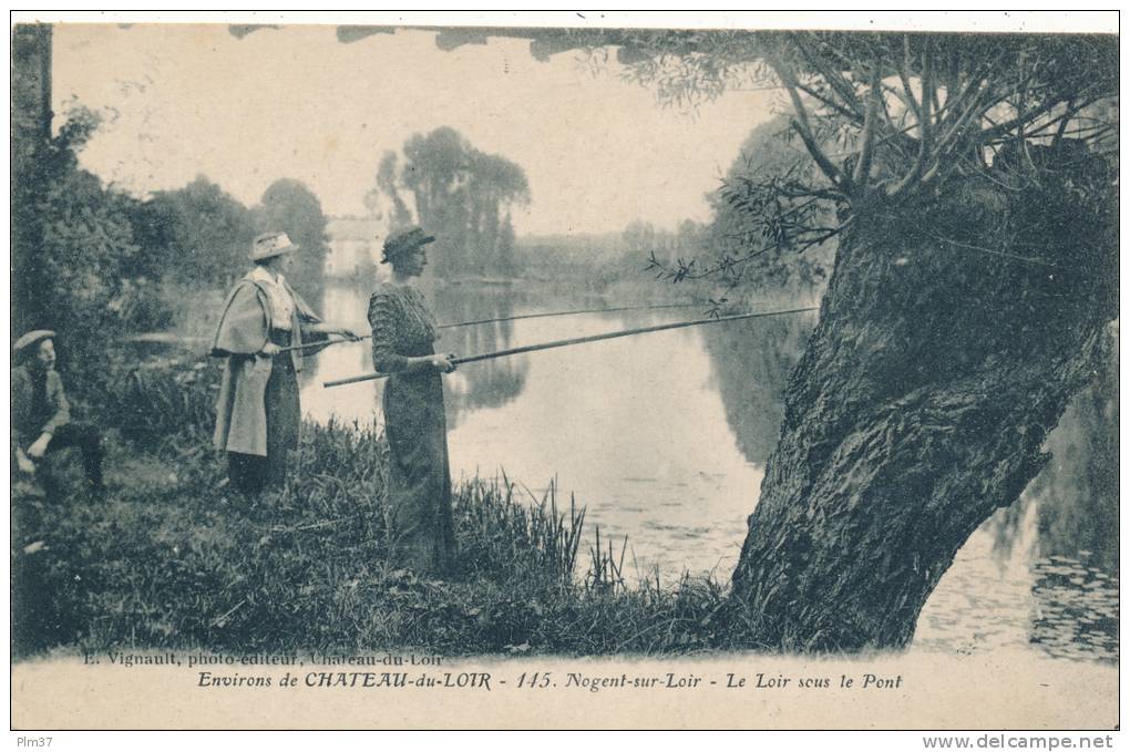 NOGENT SUR LOIR - Pécheuses Sur Le Loir - Other & Unclassified
