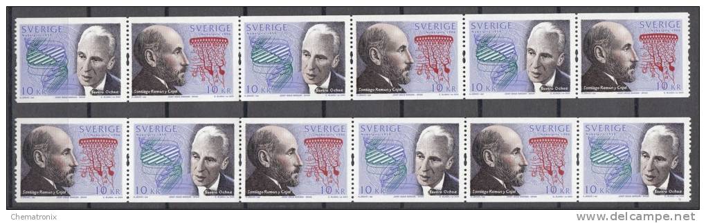 Suecia / Sweden 2003 - Sellos De Rollo (13 Tiras De 3) - MNH ** - Ungebraucht