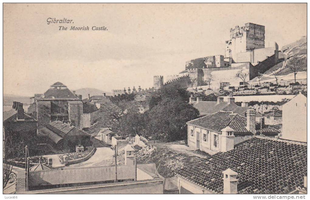 GIBILTERRA / GIBRALTAR C1900 - THE MOORISH CASTLE - ED. BEANLAN MALIN & CO.GIBRALTAR - Gibraltar