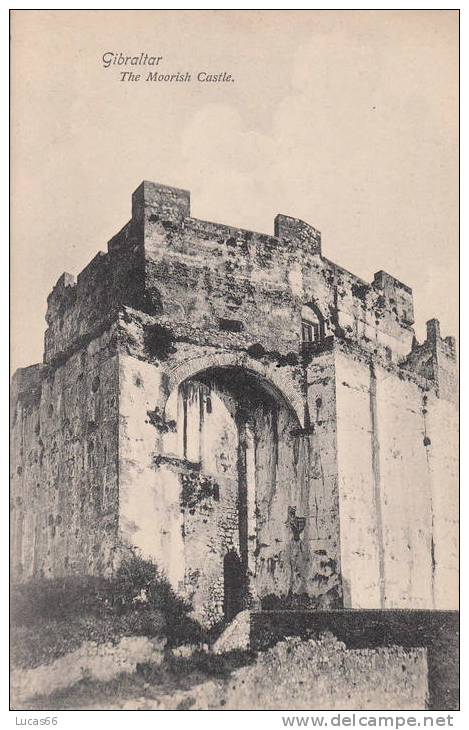 GIBILTERRA / GIBRALTAR C1900 - THE MOORISH CASTLE - ED. BEANLAN MALIN & CO.GIBRALTAR - Gibraltar