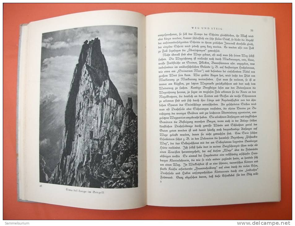 Luis Trenker "Meine Berge" Das Bergbuch, Erstauflage Von 1931 - Ed. Originales