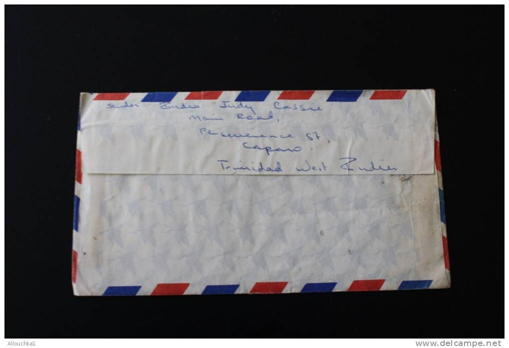 1986 —Lettre Cover De Trinidad Et Tobago Par Avion Air Mail>> Pour L´Aveyron Tarcillac - Valère - Trinidad En Tobago (1962-...)