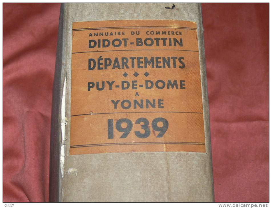 AVIGNON CARPENTRAS GORDES APT CAVAILLON ORANGE BOLLENE  DEPARTEMENT EXTRAIT ANNUAIRE 1939 AVEC COMMERCES ET PARTICULIERS - Annuaires Téléphoniques