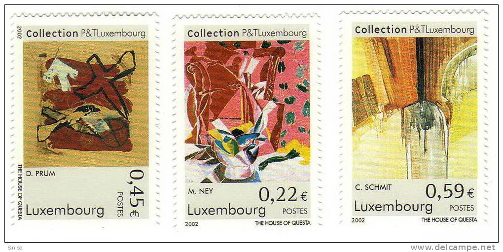 Luxembourg / Art / Paintings - Unused Stamps