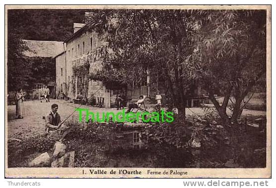 CPA VALLEE DE L'OURTHE FERME DE PALOGNE - Hamoir