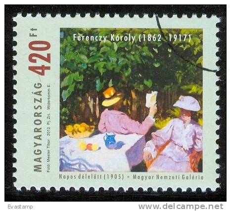 HUNGARY-2012.SPECIMEN - Painting By Karoly Ferenczy MNH!! - Proeven & Herdrukken