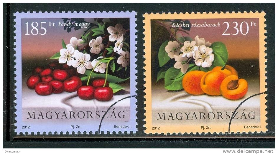 HUNGARY-2012. SPECIMEN - Fruits (Paintings)Cpl.Set MNH!! - Ensayos & Reimpresiones