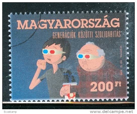 HUNGARY-2012. SPECIMEN - Generations - Used Stamps