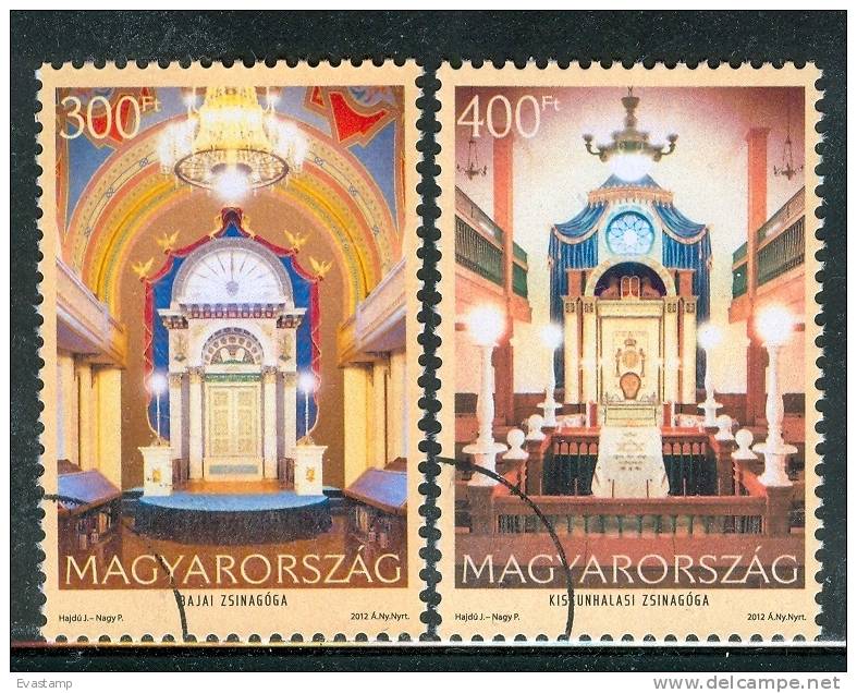 HUNGARY-2012.SPECIMEN -  Synagogues Of Hungary Cpl.Set MNH!! - Prove E Ristampe