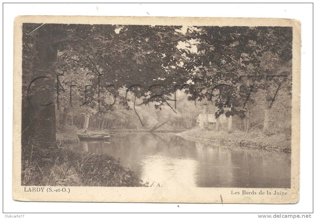 Lardy (91) : PP Habitation Aux Bords De L'étang De La Juine En 1931. - Lardy