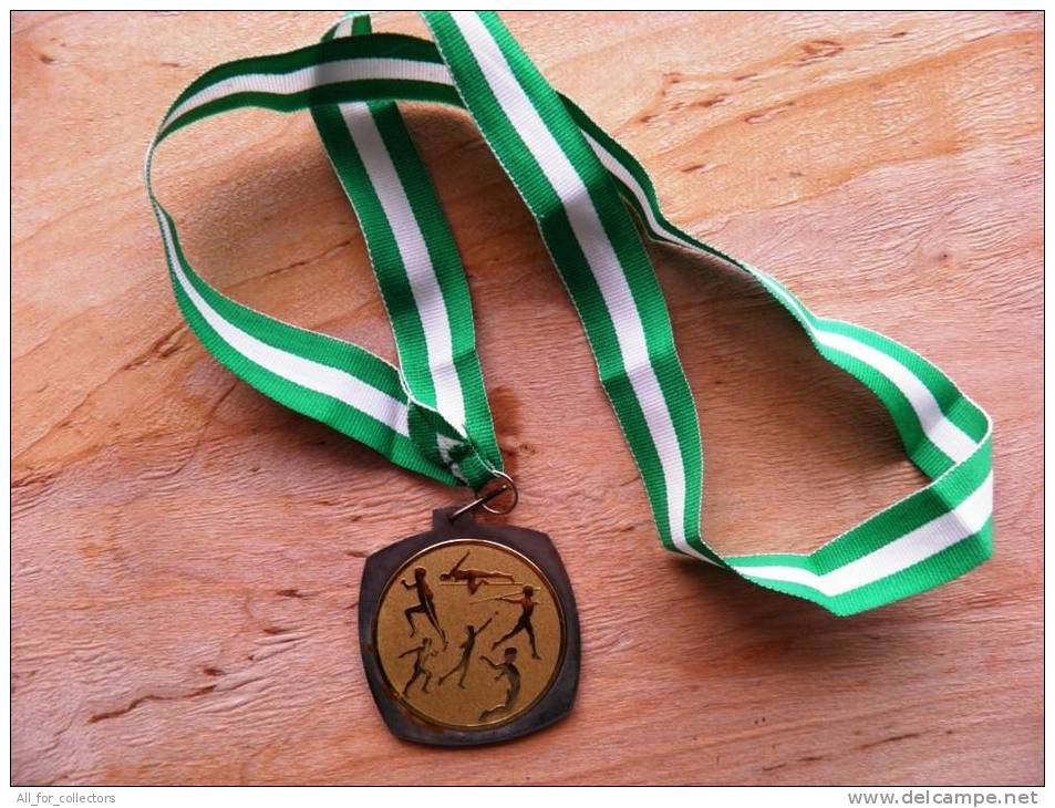 Athletics Sport Medal From Lithuania - Athletics