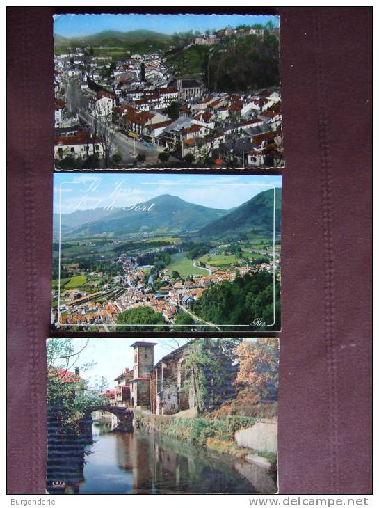 SAINT JEAN PIED DE PORT (64)  /  JOLI LOT DE 14 CARTES / TOUTES LES PHOTOS - 5 - 99 Cartoline