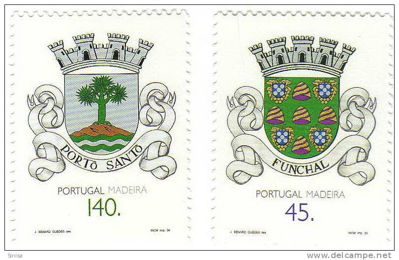 Portugal / Madeira / Heraldics - Used Stamps