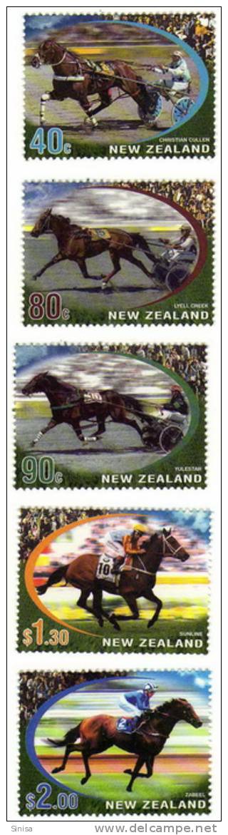 New Zealand / Sport / Horse Race - Used Stamps