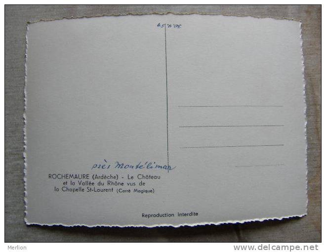 07 Rochemaure    1959   D95902 - Rochemaure