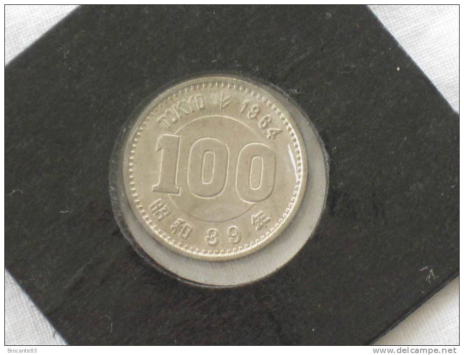 100 YEN EN ARGENT DE 1964 JEU OLMPIQUES - Japan