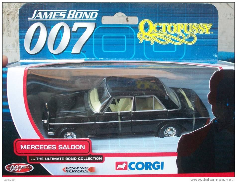 CORGI TOYS - SERIE 007 MERCEDES SALOON  AVEC SA  BOITE  Scala 1/36 - Corgi Toys