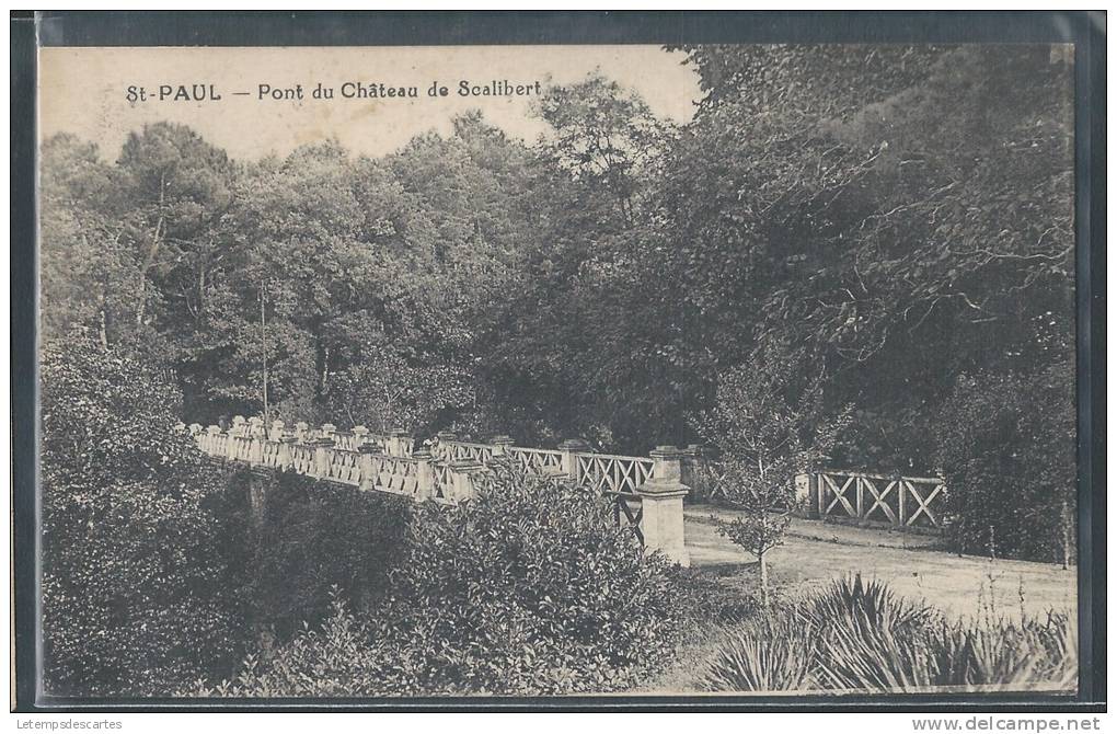 - CPA 81 - Saint-Paul, Pont Du Château De Scalibert - Saint Paul Cap De Joux