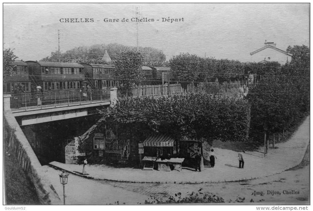 Gare De Chelles, Départ - Chelles