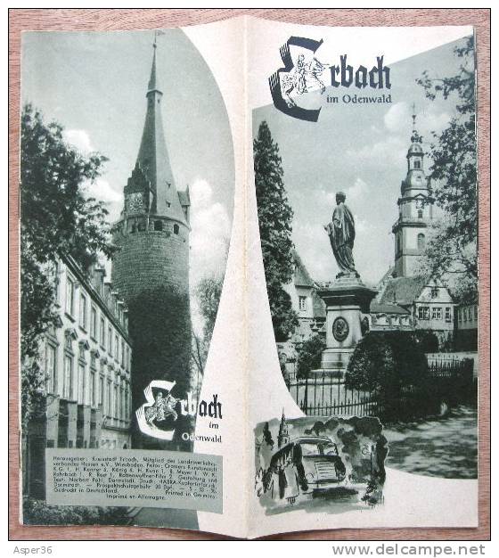 brochure "Erbach im Odenwald, Germany"