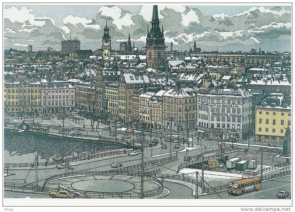Sweden - Postal Stationery  5 Cards  # 232 # - Postwaardestukken